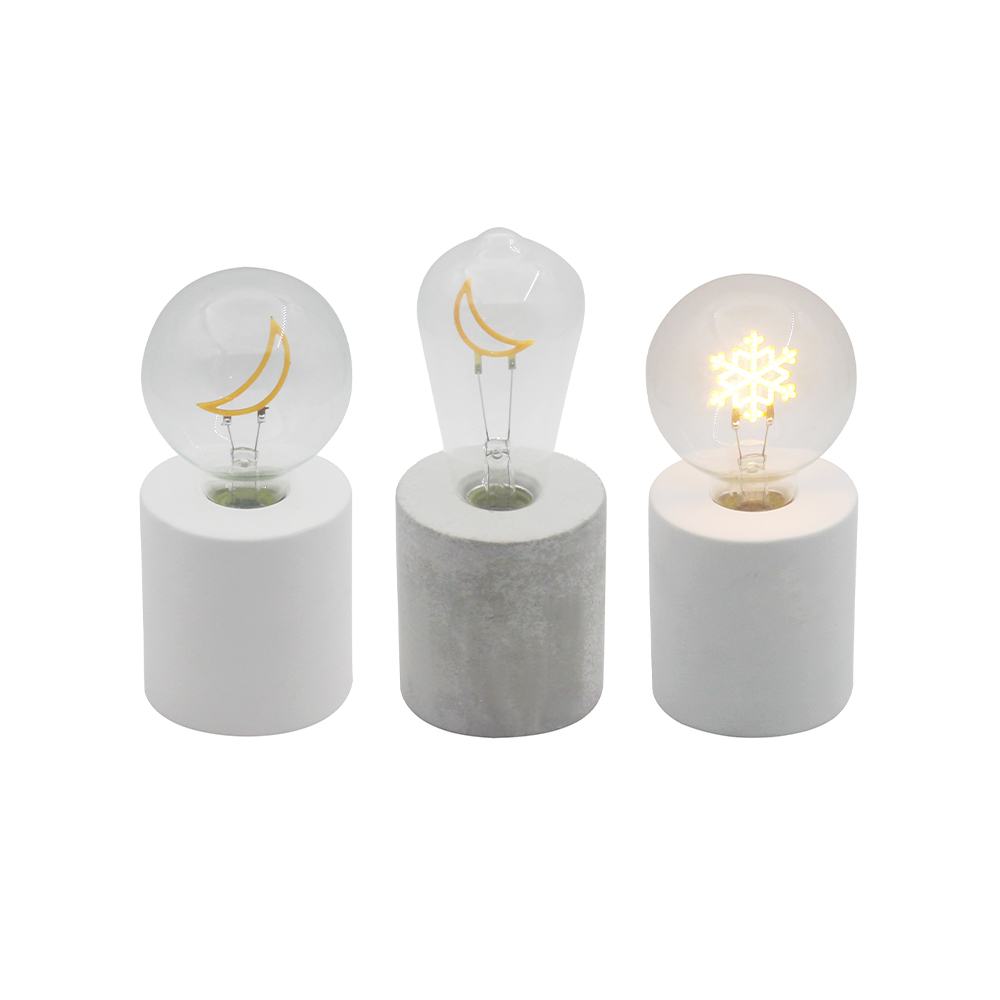 Luz do quarto movido a bateria da cabeça da bolha LED