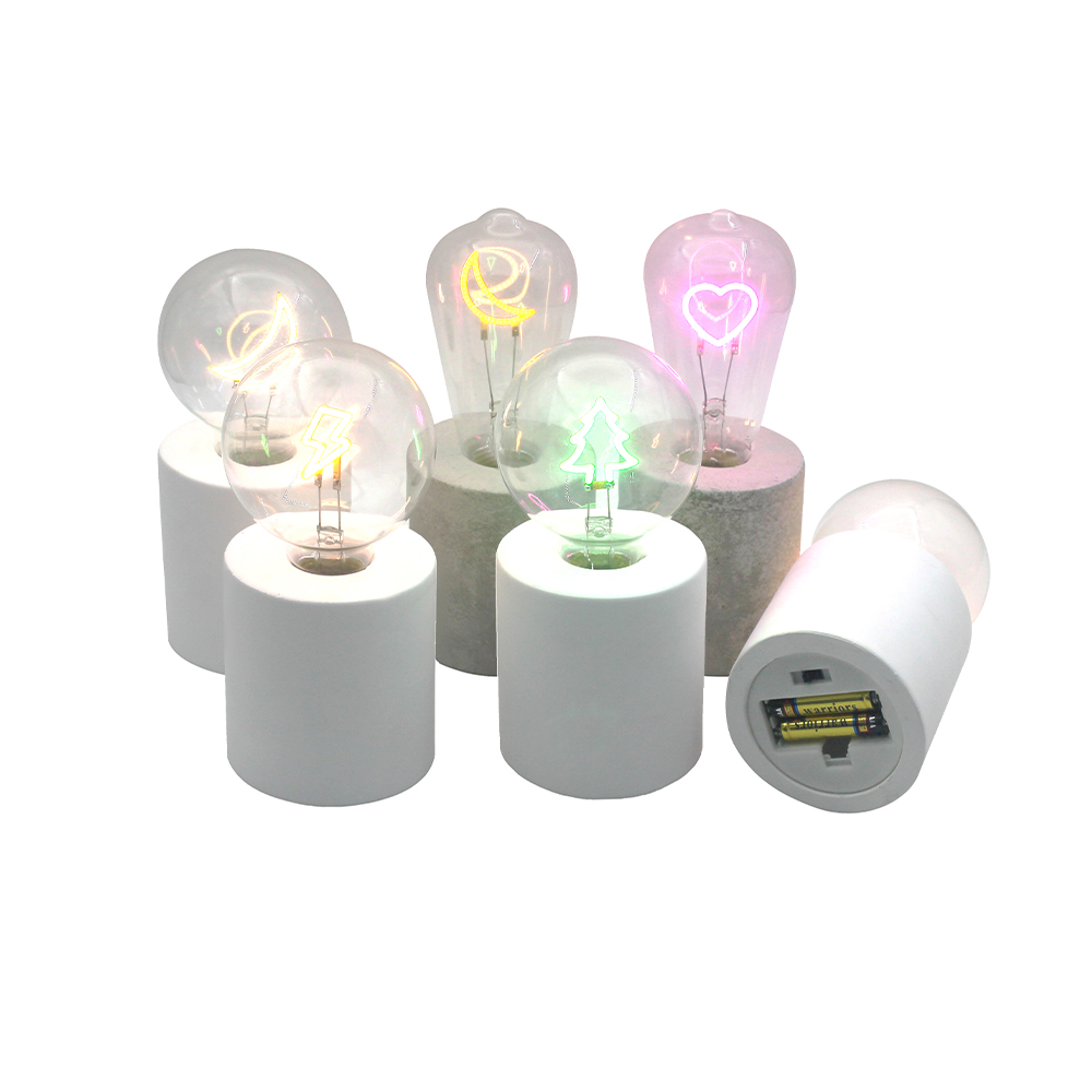 Luz do quarto movido a bateria da cabeça da bolha LED