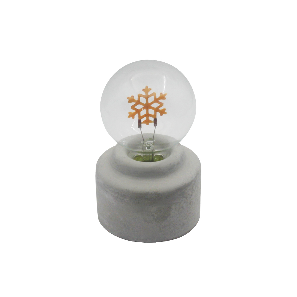 Luz da boca da garrafa de base da base de cimento LED