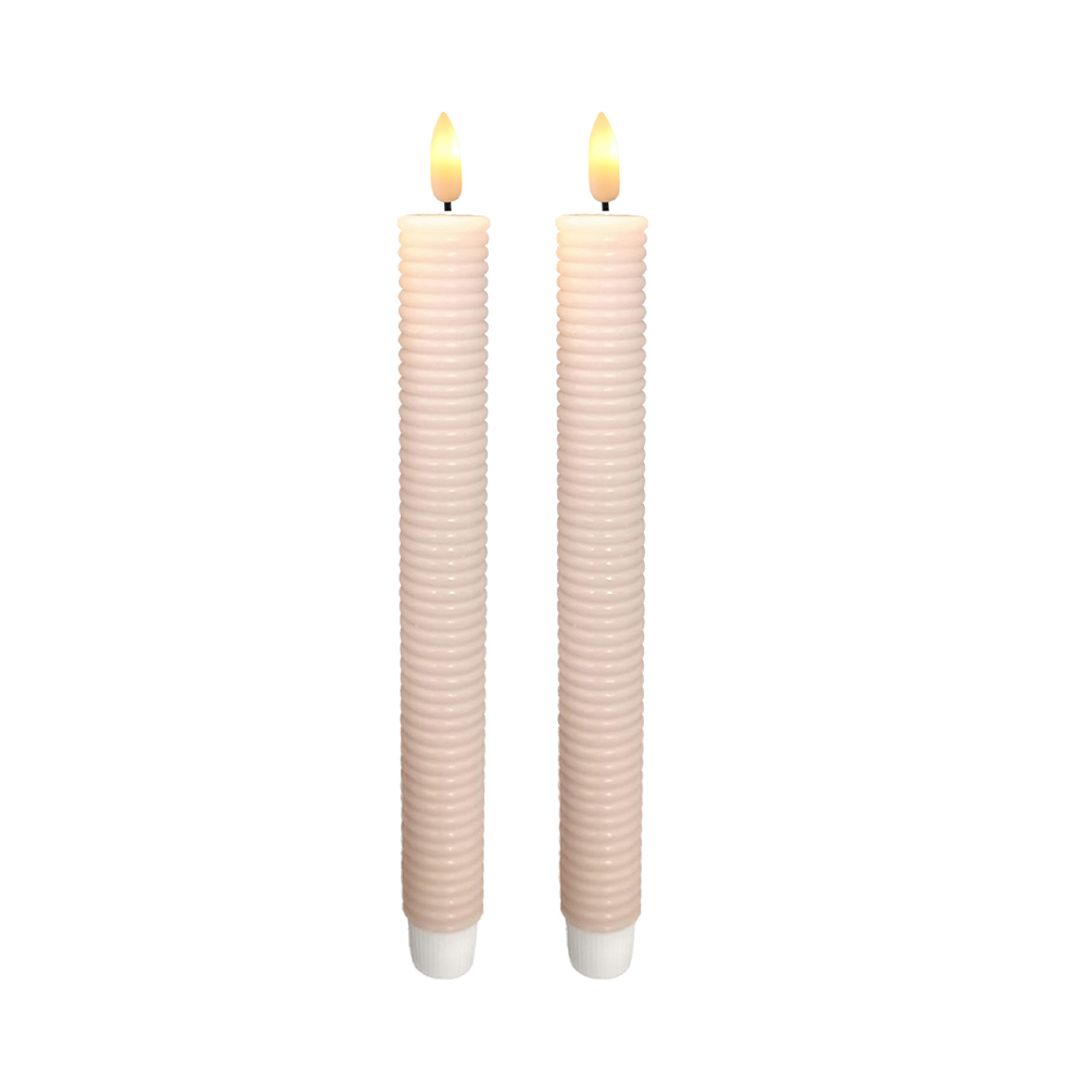 As velas afuniladas LED são à prova de vento quando usadas ao ar livre?